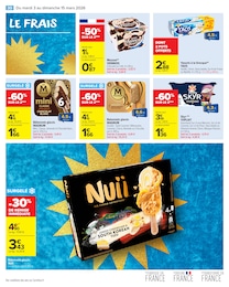 Offre Bâtonnets Glacés dans le catalogue Carrefour Market du moment à la page 32