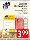 Aktuelle Steak Angebote bei EDEKA in Krefeld Aktuelles Schweine-Minutenrückensteaks Angebot bei EDEKA in Krefeld ab 3,99 €