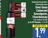 Cabernet Sauvignon oder Chardonnay von Over Seas im aktuellen EDEKA Prospekt für 1,99 €