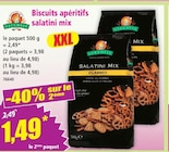 Promo Biscuits apéritifs salatini mix à 1,49 € dans le catalogue Norma à Liverdun