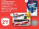 Aktuelle Batterie Angebote bei GLOBUS in Braunschweig Aktuelles Knopfzellen Ultimate Child Shield CR 2032 Angebot bei GLOBUS in Braunschweig ab 2,99 €