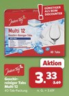 Aktuelles Geschirr-Reiniger Tabs Multi 12 Angebot bei combi in Hannover ab 3,33 €