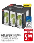 Aktuelle Waschmaschine Angebote bei E center in Leonberg Aktuelles Trinkgläser Angebot bei E center in Leonberg ab 5,99 €
