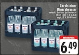Mineralwasser Sprudel im Angebot bei EDEKA in Mülheim Mineralwasser Sprudel Angebote von Gerolsteiner bei EDEKA Mülheim für 6,49 €