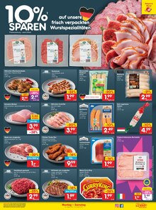 Fleisch im Netto Marken-Discount Prospekt "Aktuelle Angebote" mit 49 Seiten (Magdeburg)