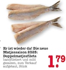 Aktuelle Matjes Angebote bei E center in Frankfurt (Main) Aktuelles Doppelmatjesfilets Angebot bei E center in Frankfurt (Main) ab 1,79 €