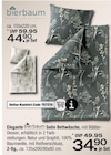 Satin Bettwäsche im Angebot bei Ostermann in Voerde Satin Bettwäsche Angebote von bierbaum bei Ostermann Voerde für 34,90 €