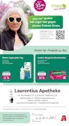 mea - meine apotheke Prospekt für Ebergötzen: "Unsere Mai-Angebote", 4 Seiten, 01.05.2026 - 31.05.2026