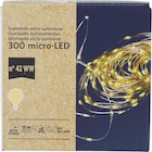 Guirlande 300 micro-LED - CARREFOUR HOME à 5,99 € dans le catalogue Carrefour