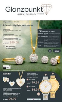 GLOBUS Prospekt "Schmuck-Highlight des Jahres" mit  Seiten (Weischlitz)