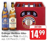 Weißbier Alkoholfrei Angebote von Erdinger bei E center Homburg für 14,99 €