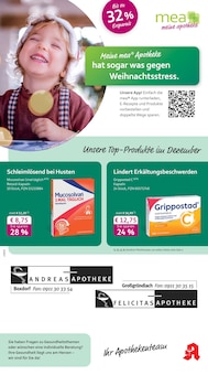 Aktueller mea - meine apotheke Prospekt "Unsere Dezember-Angebote" für Nürnberg Aktueller mea - meine apotheke Prospekt für Nürnberg mit Seiten