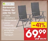 Gartenstuhl Calena, 2er oder 4er Set im Angebot bei Netto Marken-Discount in Bottrop Gartenstuhl Calena, 2er oder 4er Set Angebote von Juskys bei Netto Marken-Discount Bottrop für 69,99 €
