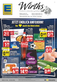 Aktueller EDEKA Prospekt für Drolshagen und Ungebung, Seiten zum blättern EDEKA Prospekt Aktuelle Angebote mit Seiten in Drolshagen und Umgebung