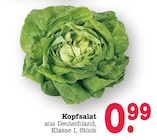 Aktuelle Salat Angebote bei E center in Frankfurt (Main) Aktuelles Kopfsalat Angebot bei E center in Frankfurt (Main) ab 0,99 €