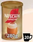 Café soluble cappuccino original - NESCAFÉ en promo chez Intermarché Montrouge à 1,67 €