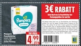 Feuchttücher von Pampers für 4,99 € bei EDEKA im Angebot Feuchttücher von Pampers im aktuellen EDEKA Prospekt
