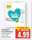 Feuchttücher Angebote von Pampers bei E center Falkensee für 4,99 €