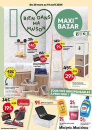 Offre Panier De Rangement dans le catalogue Maxi Bazar du moment à la page 1