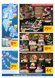 Weihnachtsbaum im Rusta Prospekt "Willkommen zu Hause in Schweden!" mit 16 Seiten (Jena)