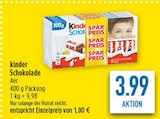 Schokolade im diska Prospekt Schokolade von kinder im aktuellen diska Prospekt für 3,99 €