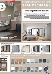 Boxspringbett im Zurbrüggen Prospekt "IHR EINRICHTUNGSHAUS" mit 4 Seiten (Essen)