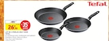 Lot de 3 poêles Only Cook - TEFAL - Intermarché Super à Reims Lot de 3 poêles Only Cook - TEFAL en promo chez Intermarché Super Reims à 26,58 €