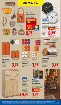 Wanduhr im Lidl Prospekt "LIDL LOHNT SICH" mit 68 Seiten (Bielefeld)