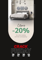 Sommier Angebote im Prospekt "CRACK FRIDAY" von Crack auf Seite 4