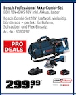 Bohrmaschine im OBI Prospekt Bosch Professional Akku-Combi-Set im aktuellen OBI Prospekt für 299,99 €