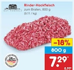 Rinder-Hackfleisch Angebote von Gut Ponholz bei Netto Marken-Discount Bielefeld für 7,29 €