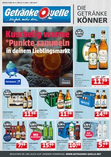 Aktueller Getränke Quelle Weydringer Prospekt (Einbeck, 4 Seiten zum blättern Getränke Quelle Weydringer Prospekt ...einfach mehr drin mit 4 Seiten