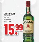 Irish Whiskey Angebote von Jameson bei Trinkgut Wolfenbüttel für 15,99 €