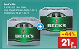 Pils im Angebot bei Netto Marken-Discount in Unna Pils Angebote von Beck's bei Netto Marken-Discount Unna für 21,00 €