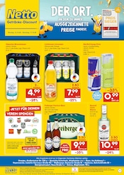 Getränke im Netto Marken-Discount Prospekt in Dresden Aktueller Netto Marken-Discount Prospekt mit Getränke, "DER ORT, AN DEM DU IMMER AUSGEZEICHNETE PREISE FINDEST.", Seite 1