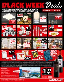 Kopfhörer im Segmüller Prospekt "BLACK WEEK DEALS" mit 6 Seiten (Nürnberg)