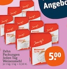 Weizenmehl Type 405 im Angebot bei tegut in Fürth Weizenmehl Type 405 Angebote von Jeden Tag bei tegut Fürth für 5,00 €