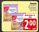 Mandeln Angebote von GUT & GÜNSTIG bei EDEKA Regensburg für 2,00 €