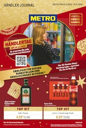 Aktueller Metro Prospekt mit Jägermeister, "Händler Journal", Seite 1