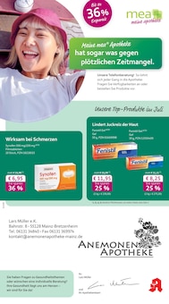 Aktueller mea - meine apotheke Prospekt "Unsere Juli-Angebote" für Mainz Aktueller mea - meine apotheke Prospekt für Mainz mit Seiten
