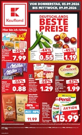 Kaufland Supermarkt Prospekt der aktuellen Woche mit 60 Seiten, gültig von 03.09.2026 bis 09.09.2026, in Greifenstein und Umgebung Aktueller Kaufland Supermarkt Prospekt in Greifenstein und Umgebung, "Hier bin ich richtig" mit 60 Seiten, 03.09.2026 - 09.09.2026