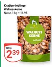 Knabberlieblinge Walnusskerne im Angebot bei GLOBUS in Erfurt Knabberlieblinge Walnusskerne Angebote bei GLOBUS Erfurt für 2,39 €