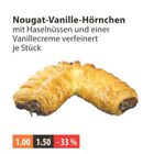 Nougat-Vanille-Hörnchen im aktuellen V-Markt Prospekt für 1,00 €