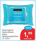 Hydro Boost Aqua Reinigungstücher von Neutrogena im aktuellen budni Prospekt