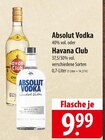 Absolut Vodka oder Havana Club im Angebot bei famila Nordost in Celle Absolut Vodka oder Havana Club Angebote bei famila Nordost Celle für 10,49 €