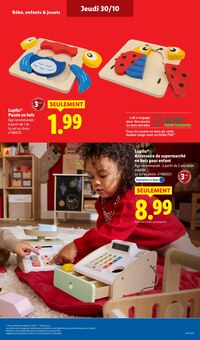 Promotion Puzzle Enfant dans le prospectus Lidl, valable du 30/10/2025 au 05/11/2025 Promo Puzzle Enfant dans le catalogue Lidl du moment à la page 45