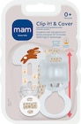 Schnullerband Clip it! & Cover creme Angebote von mam bei dm-drogerie markt Essen für 7,45 €