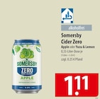 Somersby Cider Zero Apple im Angebot bei famila Nordost in Lüneburg Somersby Cider Zero Apple Angebote bei famila Nordost Lüneburg für 1,11 €