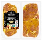 Schweine-Nackensteaks im REWE Prospekt Schweine-Nackensteaks von Butcher’s Barbecue im aktuellen REWE Prospekt für 3,79 €