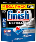 CAPSULES LAVE VAISSELLE ULTIMATE FINISH - FINISH - Auchan Hypermarché à Nice CAPSULES LAVE VAISSELLE ULTIMATE FINISH - FINISH en promo chez Auchan Hypermarché Nice à 7,14 €